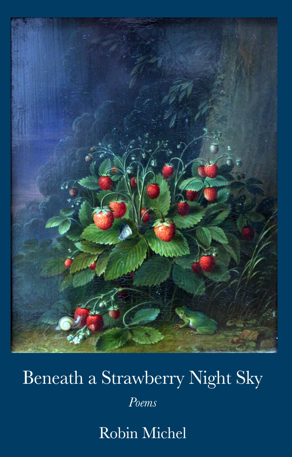 Beneath a Strawberry Night Sky, the debut poetry collection by Robin&nbsp;Michel